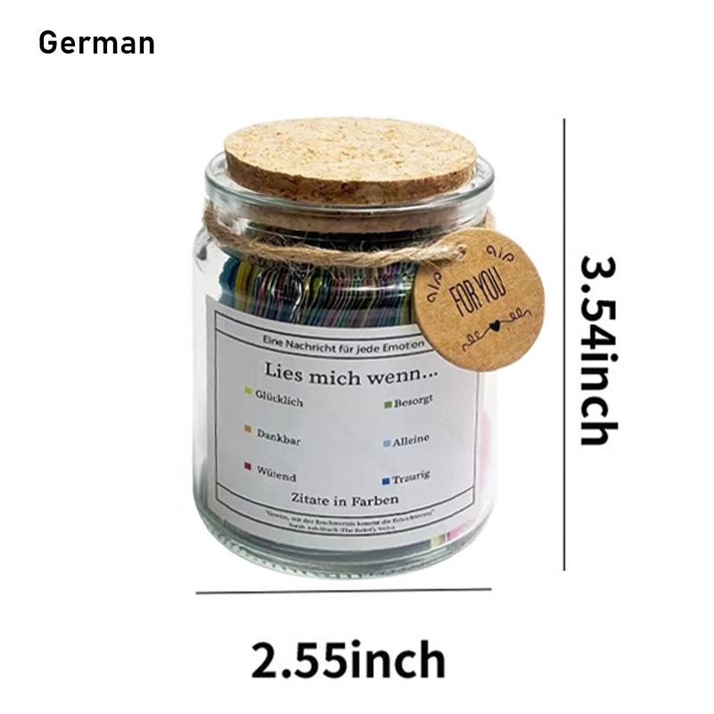 Bible Verses in Glass Jar Bible Verse Jar Spanish English Christian Scripture Prayer Hope Jar For Spiritual Growth Pious Prayer