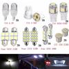 14pcs 12V LED White Car Interior Light Dome License Plate Lamp Bulbs Replacement