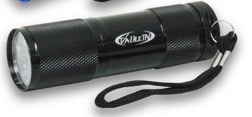 Valkein УФ-светильник для приманки на батарейках 90 x 25 мм черный (8471)