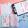 12Pcs A6 Budget Sheets Expense Tracker Fit Budget Envelopes Cash Binder Bags +8 Pcs Zipper Pockets Set
