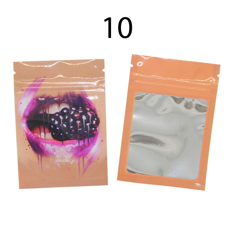 10 шт. самозапечатывающиеся пакеты, закрывающиеся маленькие конфеты, брелки, капсулы, упаковочные пакеты на молнии