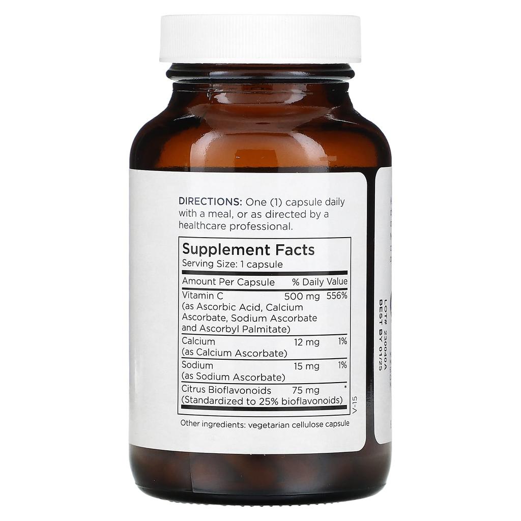 Buffered Vitamin C with Bioflavonoids, 500Mg, 90 Capsules