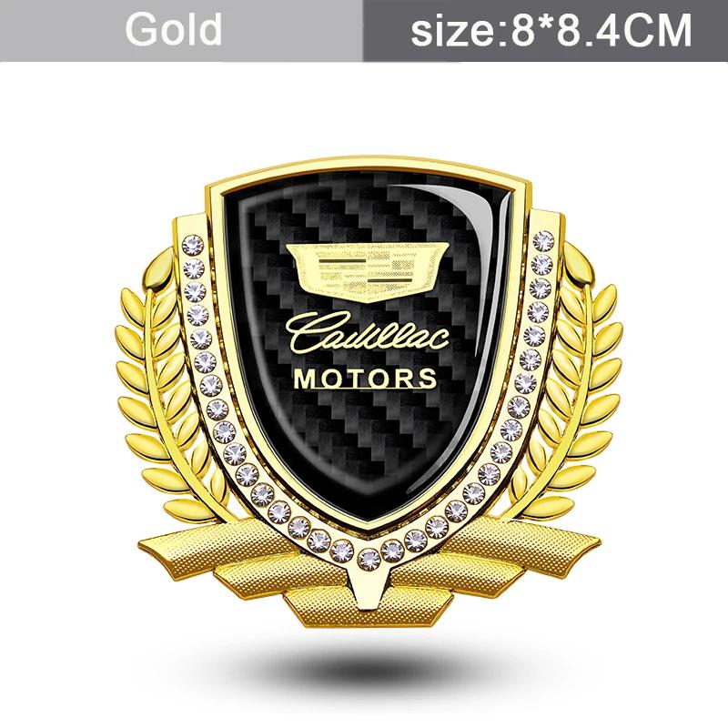 Cadillac Логотип Наклейка на Автомобиль Значок для Seville XT4 CT4 CT5 ATS SLR STS EXT CTS Escalade Coupe Боковой Эмблема Автомобиля Внешние Аксессуары
