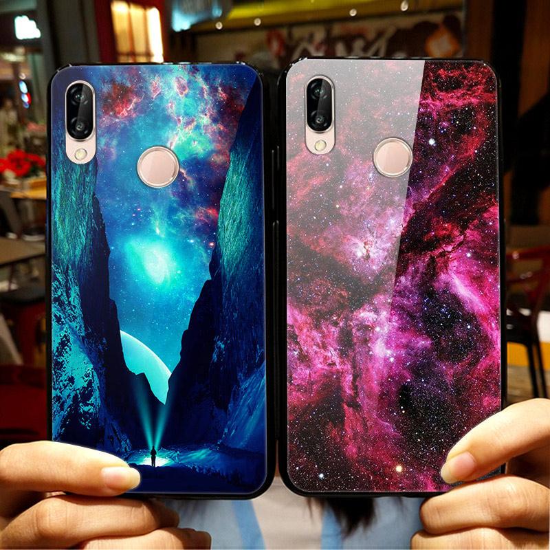 Чехол для Huawei P30 Lite P30 P20Pro Lite Закаленное Стекло Жесткая Задняя Крышка Для Huawei P20 Pro Чехол для Телефона Fundas Capa P30 Pro P20Pro