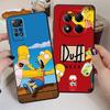Funda Phone Cover Case for Xiaomi Redmi Note 7 8 11 13 Pro Plus 12 Pro 9 11s 12s 10S 9S 14 10 Cute S-simpsons