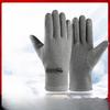 Warm Gloves for Outdoor Riding Men's Sports Warm Touch Screen Windproof Rabbit Velvet Plus Velvet Autumn and Winter Coldproof Gloves