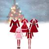 Stylish Gender-neutral Christmas Bunny Outfit Perfect For Holiday Stage Shows And Parties