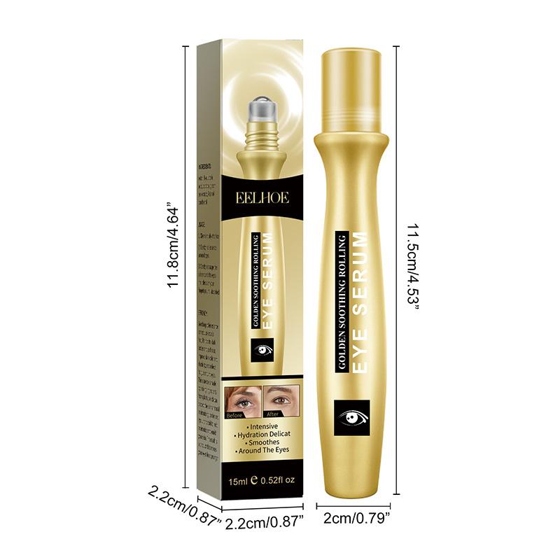 Сыворотка-роллер для глаз от тонких линий, морщин, темных кругов и укрепления кожи