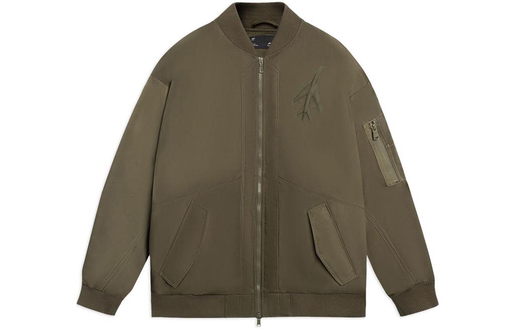 Li Ning CF Tracing Down Jacket Unisex Olive Green AYMS407-1