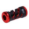 Замена ручки для рыболовной катушки S Легкая нескользящая ручка-кноб из сплава для рыболовной катушки с фурнитурой Черный Красный