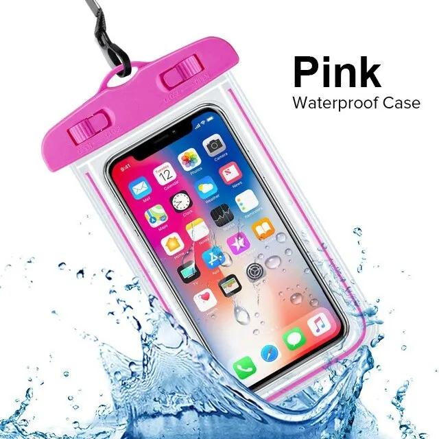 Универсальный водонепроницаемый чехол-сумка IP68 для телефонов iPhone 16 15 14 13 12 11 Pro Max Samsung S23 S24 S25 Ultra, водозащитный чехол для плавания, аксессуары