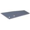 Left undercutter share for stubble cultivator 260mm 2-holes 9253711 Gruber type Brodnica RAU boron steel MORGA