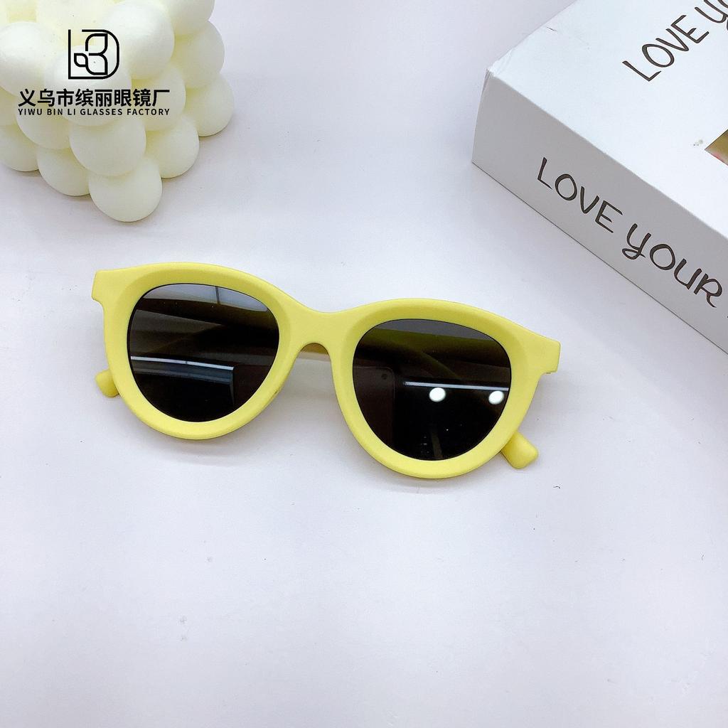 Модные детские солнцезащитные очки в овальной оправе, маленькие детские солнцезащитные очки, солнцезащитные очки для путешествий, солнцезащитные очки для мальчиков и девочек