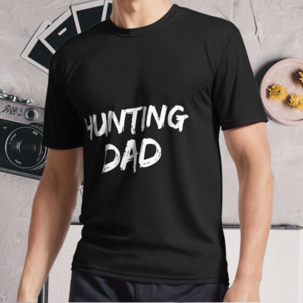 New Shirt Hunting Fathers Day Hunter Idea Active Logo T-Shirt Funny Size S - 5XL