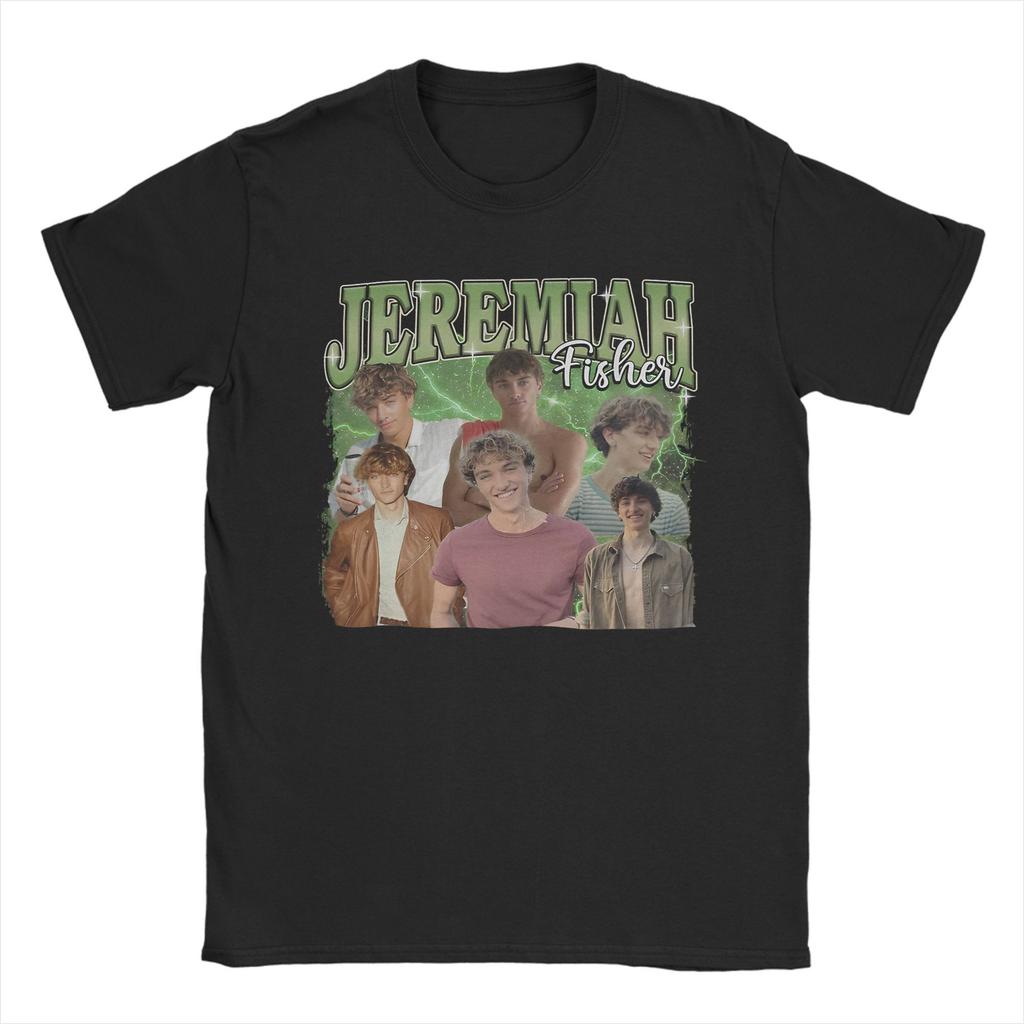 Футболки Команды Джеремайи Фишера Мужские Лето, когда я похорошела Смешные футболки из 100% хлопка Футболки с коротким рукавом Идея для подарка Топы