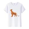 Kawaii Disney Cartoon The Lion King Graphic t-shirt Summer Blouses Ladies Men White Tees Clothes Women 90S Tshirt Plus Size Tops