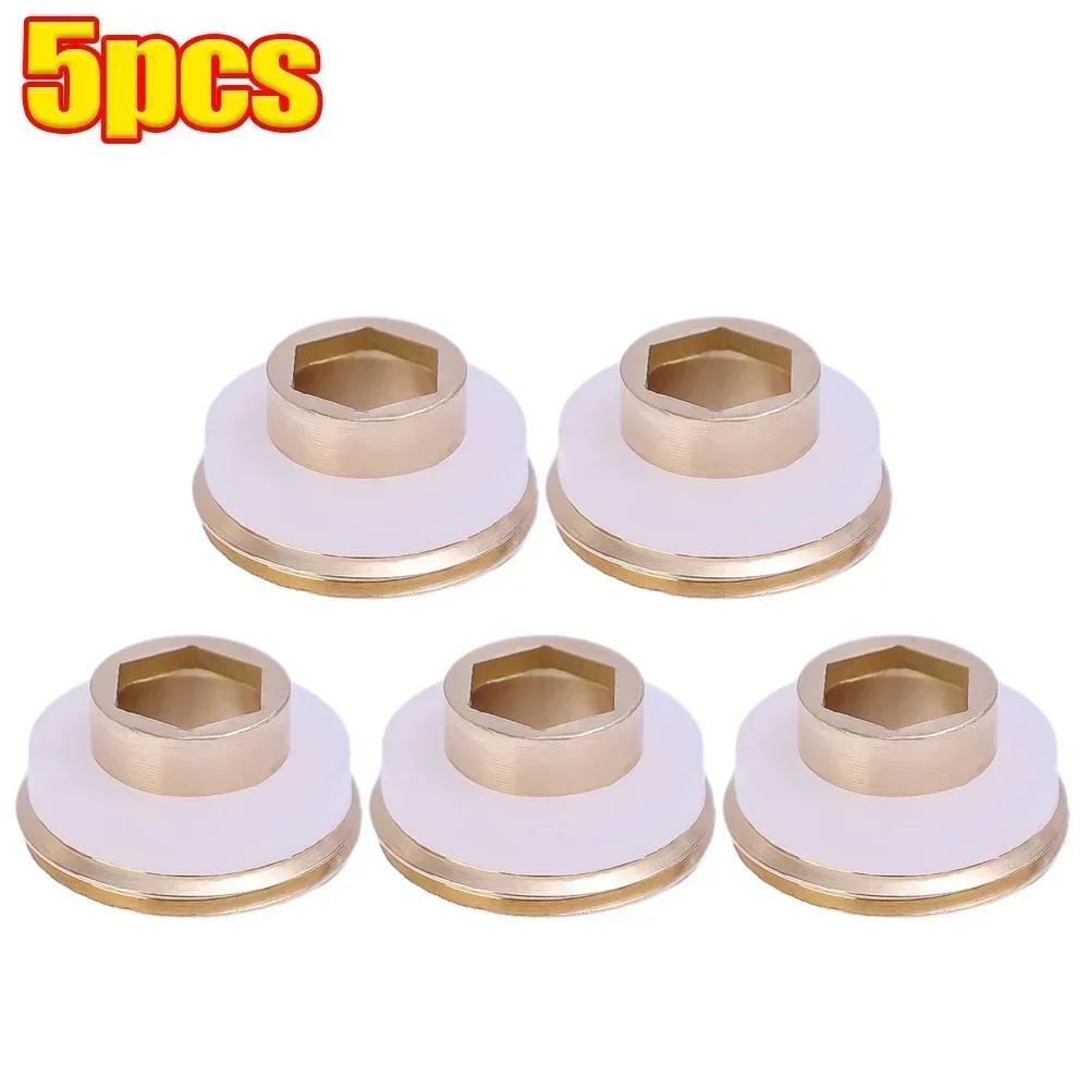 Латунные шайбы Quick Seal Universal Faucet Valve Герметичные уплотнительные кольца Прокладки Трубы Шланги Сантехнические заглушки Аксессуары для кранов