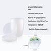 450ml Disposable Round Takeaway Food Containers with Lids