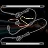 1IN1 2IN1 3IN1 LED Truck Bed Light Kit 66/132/198 White Waterproof LED Pickup Bed Lighting Rear Cargo Work Box Grill Accent Bar