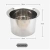 Chuangpu Calf Stainless Steel Feeding Basin