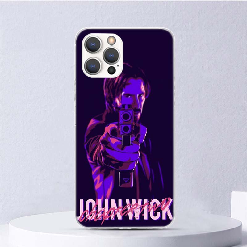 John Wick 4 Movie Soft Case For iPhone 16 17 Air 16E 15 Plus 11 12 13 Mini 14 Pro Max Phone Cover Apple 7 8 SE Coque Funda