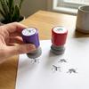 Novelty Self-ink Stamps Assorted Stamps Funny Prank Stamp Mosquito Stamps  Handbook Decoration