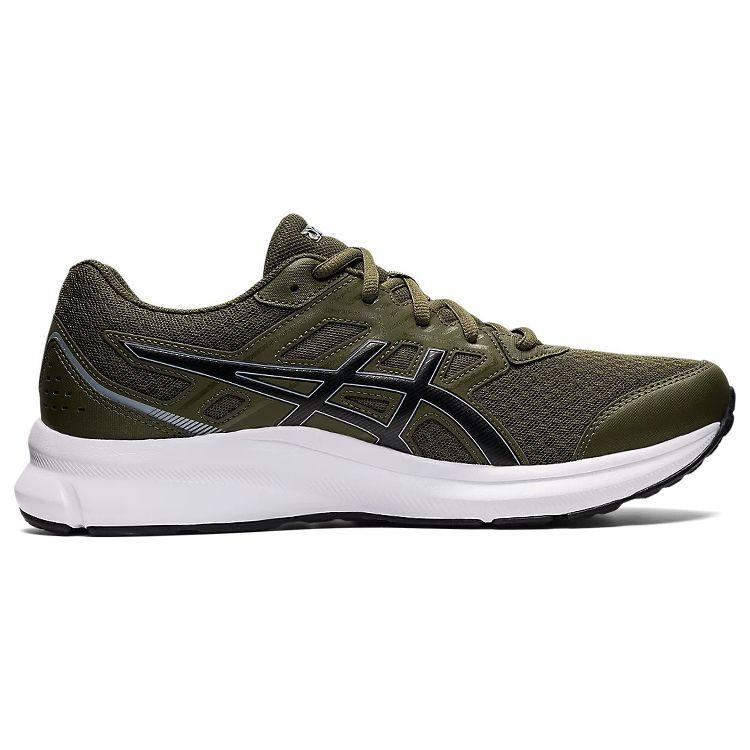 Asics Jolt 3 Мужские Оливковый Холст Черный Беговые Кроссовки 1011B034-301