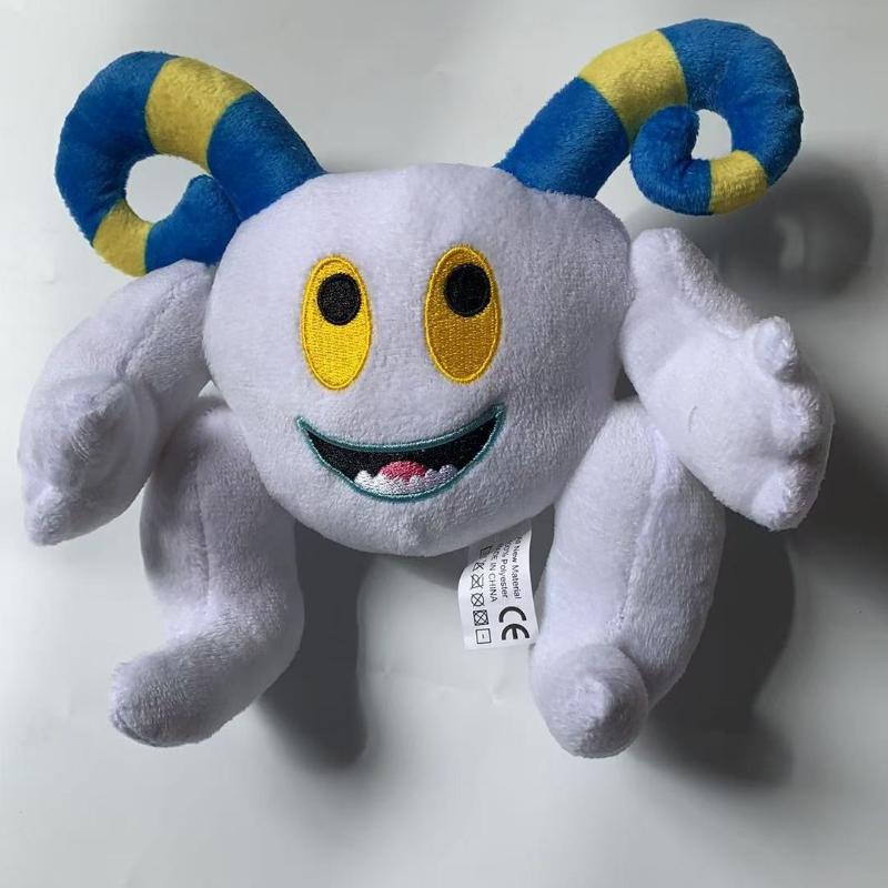 Милая Плюшевая Игрушка My Sing Monster Мягкая Набивная Игрушка Монстр Персонаж Wubbox Furcorn Японский Стиль Милый Мультяшный Игровой Персонаж Подходит для Детей и Фанатов
