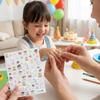 5D Embossed Cartoon Nail Stickers for Kids PVC Self Adhesive Waterproof