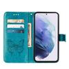 Embossed Butterfly Case for Cubot P90 Phone, Card Slot Flip Cover, Note60 Protective Case, X100