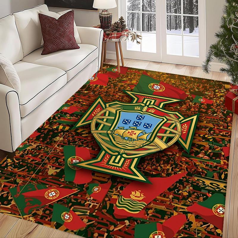 Portuguese Military Emblem carpet Living room and bedroom mats Home Decor Bathroom mat Dormitory decoration Art