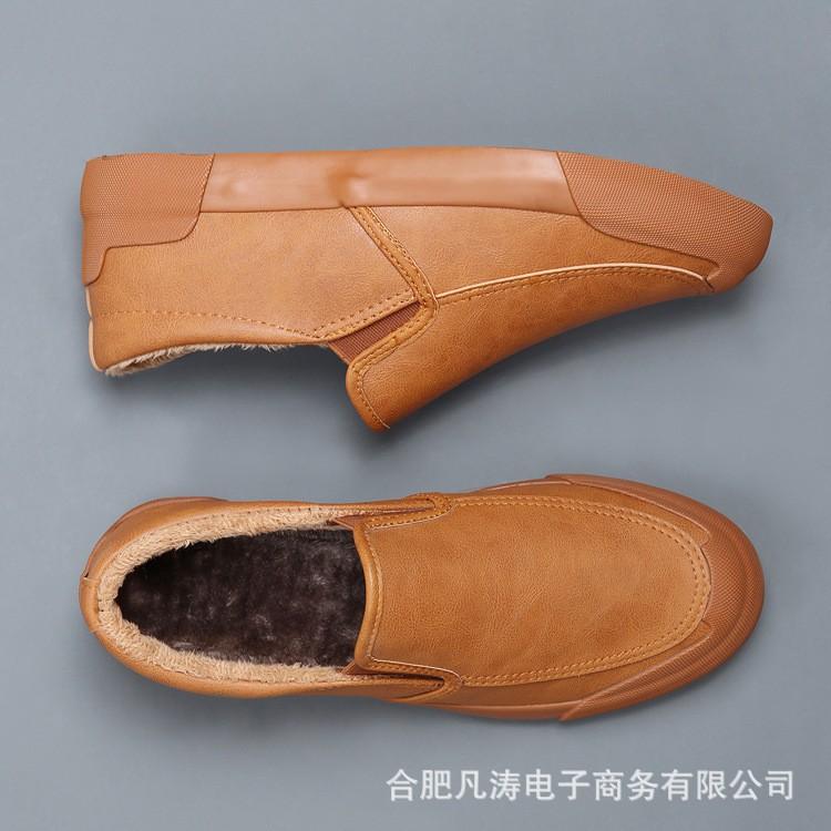 Baoda 7869 мужские повседневные туфли низкие удобные ленивые туфли на четыре сезона лоферы