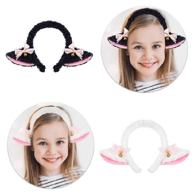 Halloween Sheep Cosplay Accessories Sheep Headband Sheep Tail Skirt for Children Women Halloween Lamb Role Play Outfit