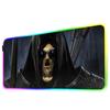 Коврик для мыши RGB Игровой коврик для мыши Большой светодиодный коврик Настольный коврик для ПК Светящийся коврик для мыши Большие коврики для клавиатуры Настольный ковер С