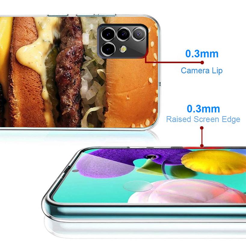 Food Fries Beer Cheese Sushi Cookie Phone Case For Samsung Galaxy A17 A16 A15 A14 A13 A57 A56 A55 A54 A53 A37 A36 A35 A34 A33 A2