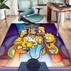 Yellow Family Portrait Office Rug Chair Mat, Game Carpet, Suitable for Front Door, Bedroom, Living Room, Desk, Holiday Gift