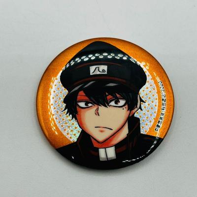 [Б/У] Togen Anki Shonen Champion Special Не для продажи Ичиносэ Сики Голографический значок Товары / Бонус для покупателя на площадке Comiket C102