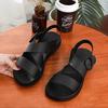 Sandals Women Shoes Gladiator Open Toe Buckle Soft Jelly Sandals Female Casual Women's Flat Platform Beach Shoes Rty67