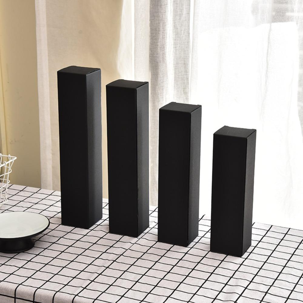 10 шт. черно-белая картонная коробка для упаковки печенья и конфет, свадебные принадлежности для дня рождения