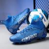 Fashion New Kids Soccer Boots Professional Training FT/AG Boots Men's Soccer Sneakers Youth Outdoor Comfortable Sports Training Shoes