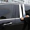 Для Mercedes-Benz S-класса W221 W222 W223 2008-2026 Алюминиевый сплав Накладка-наклейка на центральную стойку B-столбик окна автомобиля Автоаксессуары