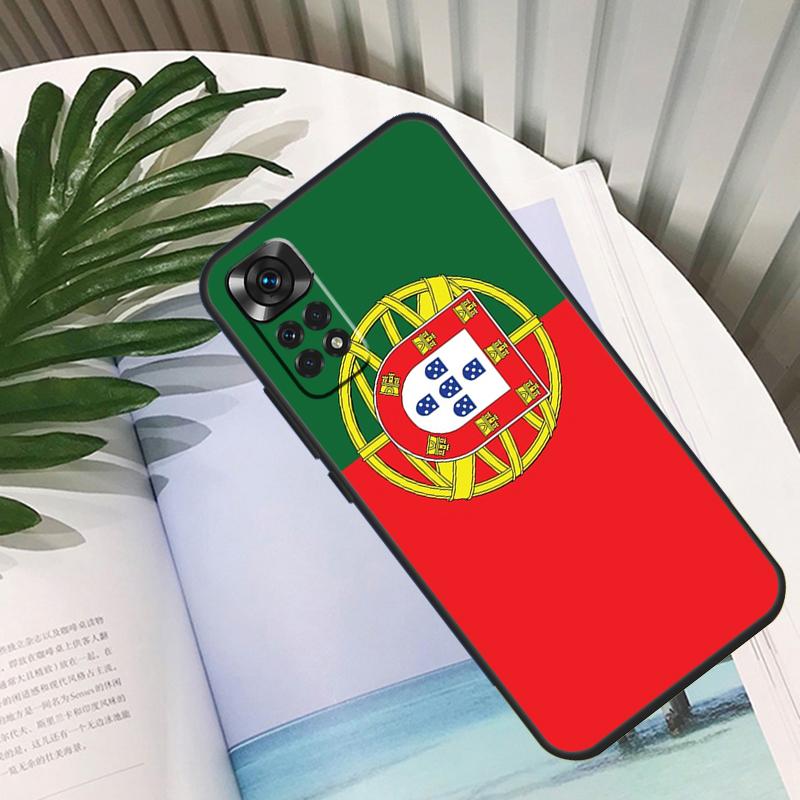 Чехол Флаг Португалии Для Xiaomi Redmi Note 13 10 11 12 14 15 Pro Plus Чехол Для Redmi 15C 12C 13C 14C 10C 15