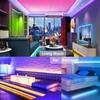Светодиодная лента 5M SMD2835 12V Белый теплый красный зеленый синий RGB светодиодная водонепроницаемая гибкая лампа лента для декора комнаты
