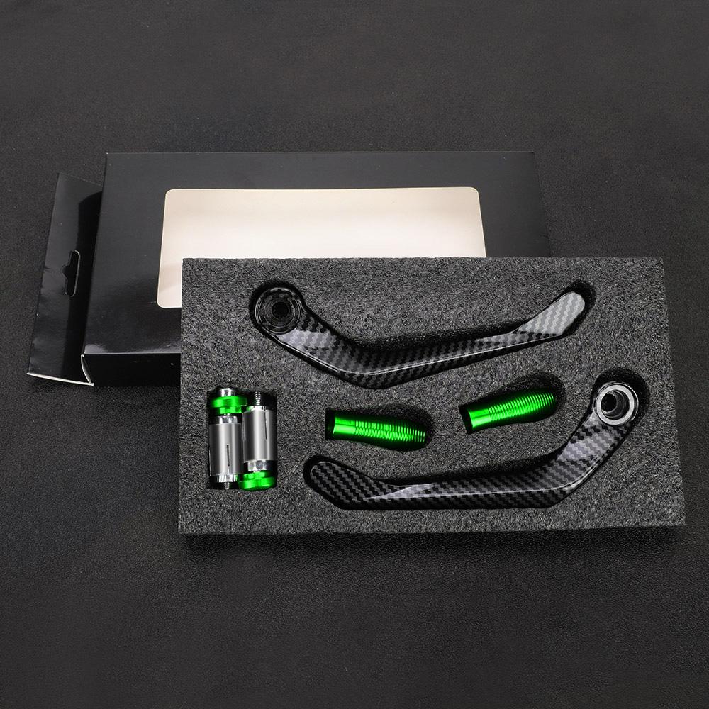 For kawasaki NINJA Z125 Z 125 PRO 2015-2024 Motorcycle Handle Bar Grips Brake Clutch Lever Guard Protection