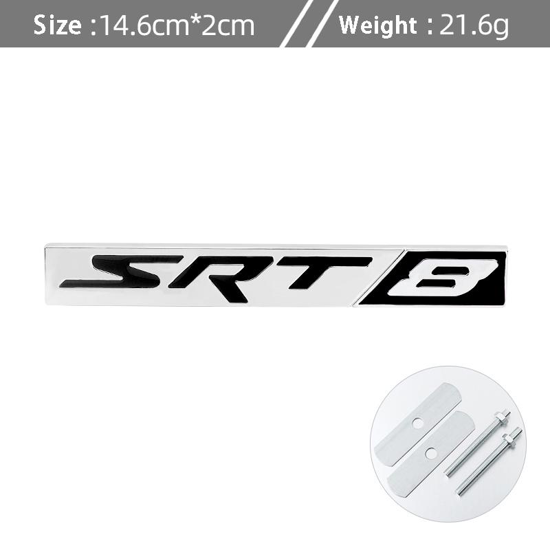 1 шт. 3D Металлические Наклейки-Эмблемы Sxt6 Sxt8 Для Ram Caliber Journey Sxt8 Sxt6 Srt6 Srt8 Caravan Авто Стайлинг Аксессуары