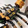 Строительный набор «Скорпион» из серии Tech, Модель животного с механическими элементами, Черный, Крутой внешний вид / Реалистичный детализированный дизайн, Высококачественный прочный ABS