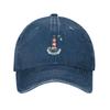 Lighthouse And Seagull Baseball Cap For Men Women Vintage Trucker Hat Golf Hats Dad Caps