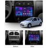 Android Carplay автомобильное радио для Peugeot 206 2001-2008 мультимедийный проигрыватель головное устройство стерео GPS навигация BT WIFI 4+64 ГБ