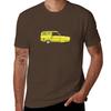 The famous three wheeled van TShirt graphics anime men t shirt