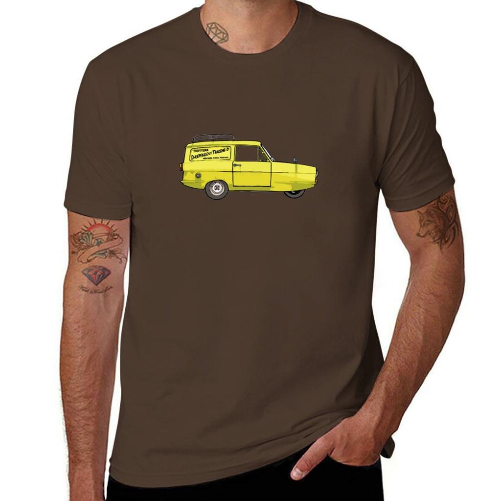 The famous three wheeled van TShirt graphics anime men t shirt